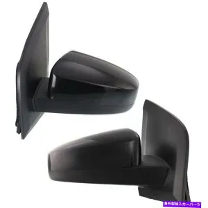 USミラー 2007-2012 Sentraの新しいドライバーと助手席のパワーミラーセット New Driver & Passenger Side Power Mirror Set For 2007-2012 Sentra【並行輸入品】
