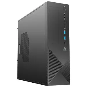 NEWLEAGUE ANSWER V1 400w 80PLUS Standard電源内蔵 MicroATX/ITX対応スリムPCケース USB3.0搭載