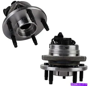 Wheel Hub Bearing 082010の2 PCSフロントホイールベアリングハブアセンブリChevy Cobalt HHR 5ラグG6 2 Pcs Front Wheel Bearing Hub Assembly For 082010 Chevy Cobalt HHR 5 Lugs G6【並行輸入品】