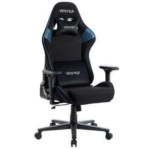 ルームワークス ゲーミングチェア ［W720xD720xH1205?1275mm］ VESTEX S2シリーズ(フットレストなし) ブルー VES-S2BL