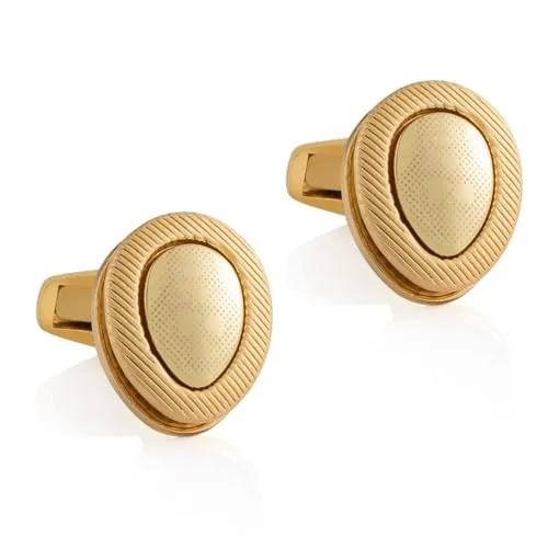 Round Enamel Metal Cufflinks Foreign Trade Shirt