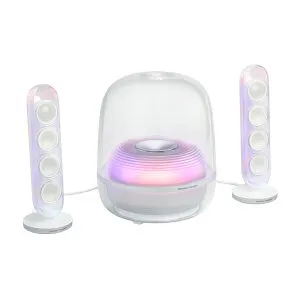 ハーマン Bluetoothスピーカーシステム（ホワイト） HKSOUNDSTK5WJN Harman Kardon SoundSticks 5