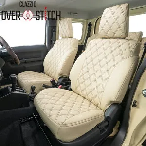 ストリーム シートカバー RN1 RN2 RN3 RN4 H12/10-H15/9 オーバーステッチ Clazzio(クラッツィオ) EH-0420
