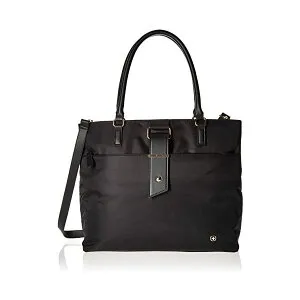 ウェンガー WENGER トートバッグ 旅行鞄 ノートPCバッグ ブリーフケース レディース 女性用 Wenger Luggage Ana 16 Women's Laptop Tote, Black, One Size