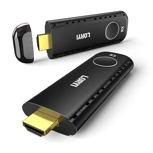 ワイヤレスHDMI送受信機セット 1080P@60Hz対応 30M長距離伝送 プラグアンドプレイ 無線HDMIエクステンダー モニター/プロジェクター用 パソコン・ノートPC対応