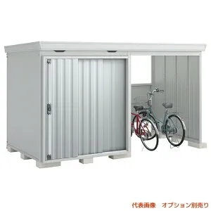 ●u.イナバ物置/稲葉製作所 【FW-1818+18KS】PS プラチナシルバー FW フォルタウィズ 豪雪型 基礎ブロック別途 注2週