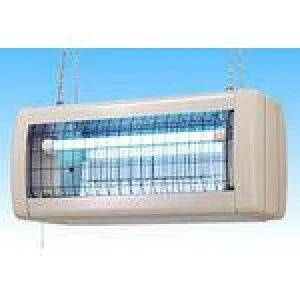 ■朝日 屋外軒下用殺虫器(吊下げステンレスタイプ)800×320×360〔品番:FS20214D〕【6967203:0】[送料別途見積り][法人・事業所限定][外直送][店頭受取不可]