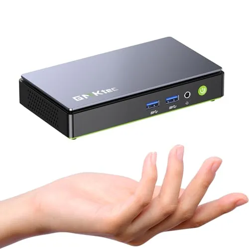 GMKtec ミニPC Intel Core Ultra 7 256V (8コア/8スレッド 最大4.8GHz)・16GB LPDDR5X・512GB PCIe 4.0 SSD・Intel Arc 140V・Wi-Fi 6E・5GbE有線LAN・USB4