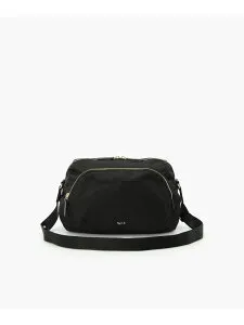 ナイロンショルダーバッグ Maron FT03A-05 agnes b. VOYAGE アニエスベー バッグ ショルダーバッグ ブラック【送料無料】[Rakuten Fashion]