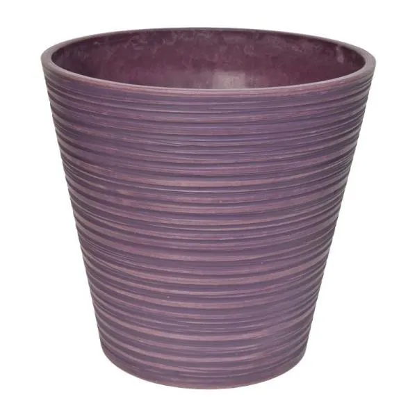 LEAD STYLE エコフレンドリーポット40 パープル EGPL4038 PU 鉢カバー おしゃれ ガーデニング 園芸用品 フラワーポット 鉢カバー