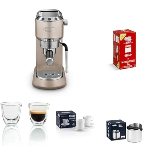 De'Longhi (デロンギ) エスプレッソメーカー デディカ アルテ EC885J-BGエントリーセット