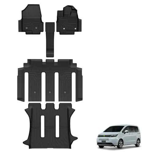 Virauto ホンダ 新型 フリード GT系 6人乗り ガソリン車 3D フロアマット ラゲッジマット フルセット GT1 GT2 GT3 GT4 GT5 GT6 GT7 GT8 2024年~ 専用設計 カーマット TPE 滑り止め 防水 キズ&汚れ防止