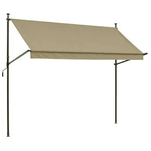 「スーパーセール期間中 10倍ポイントGET」【2025新登場】オーニングテント 幅1.5/2/2.5/3/3.5m 日よけ 巻き取り式 サンシェード 2.15M-3.1M高さの調節が可能 目隠し 紫外線 UV カット 撥水加工 目か