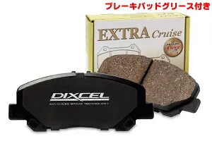 DIXCEL(ディクセル) ブレーキパッド エクストラクルーズタイプ 1台分セット 日産 スカイライン CPV35 04/11-07/10 品番：EC321462/EC325488