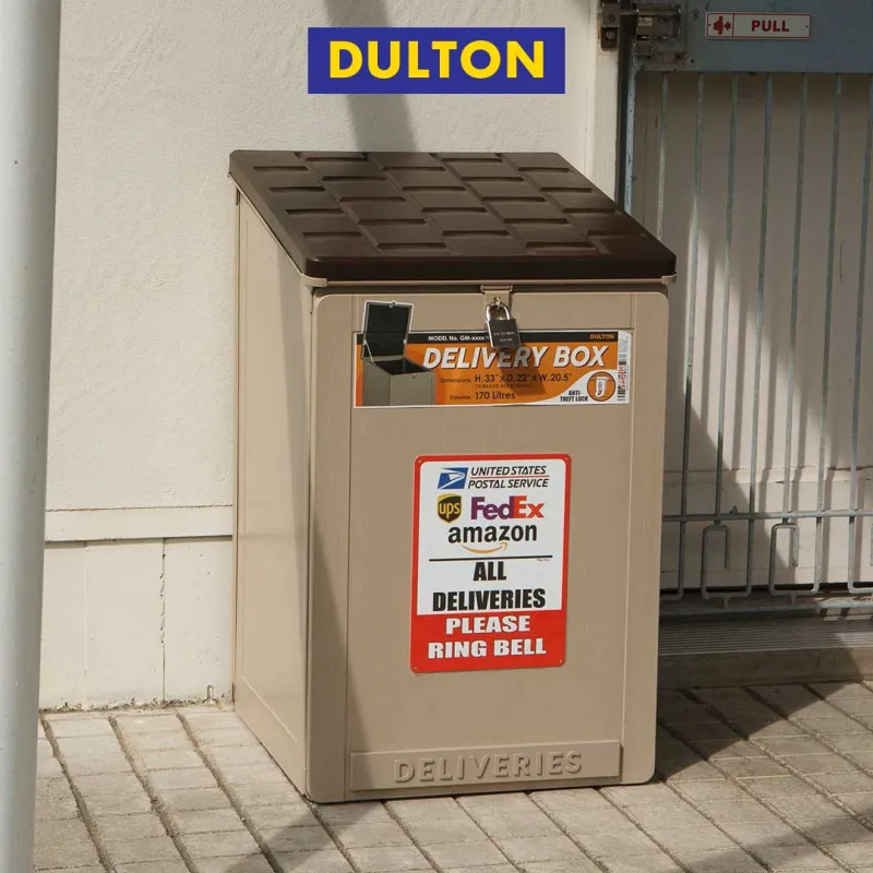 ダルトン 宅配ボックス デリバリー ボックス 上開きDELIVERY BOX BROWN dulton アメリカン雑貨 おしゃれ 人気 レトロ・ミッドセンチュリー
