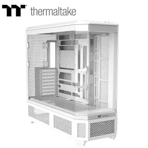 Thermaltake｜サーマルテイク フルタワー型PCケース View 600 TG Snow 『E-ATX、ATX、Micro-ATX、Mini-ITX対応』 CA-11H-00F6WN-00