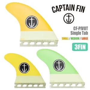 【4/24～4/26エントリーでP10倍】CAPTAIN FIN キャプテンフィン フィン CF-PIVOT Single Tab ピボット シングルタブ futures. フューチャー ONETAB スモール ミディアム ラージ 3フィン 3本セット 日本正規品