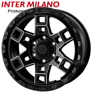 [ホイールのみ単品4本セット] MUD BAHN XR-450T 18インチ×8.5J PCD：139.7 穴数：6 インセット：52 グロスブラック/マシニング (GBK/M) BEST/ベスト マットバーン XR450T