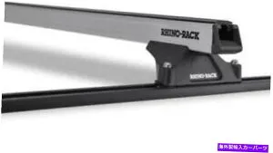 ルーフキャリア Rhino Rack 96-01フィットフォードエクスプローラー01-03グランドボイジャーシルバー2バールーフラック Rhino Rack 96-01 Fits Ford Explorer 01-03 Grand Voyager Silver 2 Bar Roof Rack【並行輸入品】