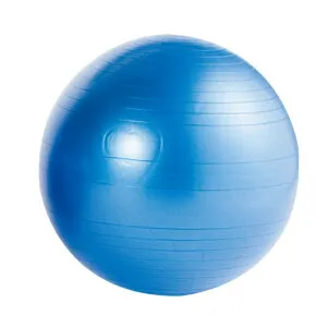 バランスボール ノンバーストバランスボール 75cm 青 ETB603 トレーニング トレーニング用品 PVC ポンプ付 EVERNEW エバニュー Sス 代引不可