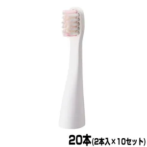 【P最大47倍&クーポン】パナソニック DOLTZ ポケットドルツ EW-DS11 専用交換ブラシ（替えブラシ） ダブルエッジブラシ 【白】2本入りを10セット ポケットドルツ 替えブラシ 交換ブラシEW-11用で