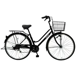 【エントリーで最大全額ポイント還元｜5/6まで】 丸石サイクル｜Maruishi Cycle 自転車 スカイホリデーST マットブラック FSRP276K [外装6段 /27インチ]【キャンセル・返品不可】 【代金引換配送不