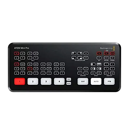 Blackmagic Design ライブプロダクションスイッチャー ATEM Mini Pro SWATEMMINIBPR 並行輸入品 [並行輸入品]
