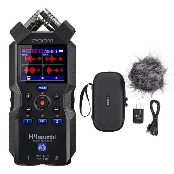ZOOM ズーム H4 essential × アクセサリーセット ハンディーレコーダー