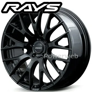 [ホイール1本(単品)] RAYS HOMURA 2x9R 19インチ×8.0J PCD：120 穴数：5 インセット：42 グロッシーブラック (BNJ) (レイズ ホムラ 2×9R)