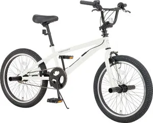 カノーバー(CANOVER) BMX 自転車 シティライドモデル 20インチ ジャイロブレーキ ペグx4 CA-X1 ブラック/ホワイト