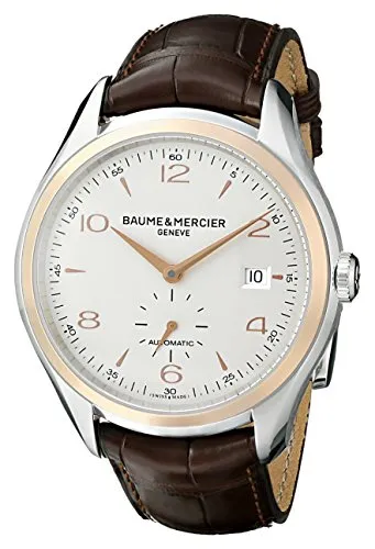 Baume & Mercier 男性用BMMOA 10139 クリフトン アナログディスプレイ スイス オートマチック ブラウン 腕時計