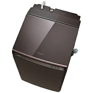 TOSHIBA(東芝) 縦型洗濯乾燥機 ZABOON ボルドーブラウン AW-10VP4(T) ［洗濯10.0kg /乾燥5.0kg /ヒーター乾燥(水冷・除湿タイプ) /上開き］ AW10VP4(T) 【お届け日時指定不可】