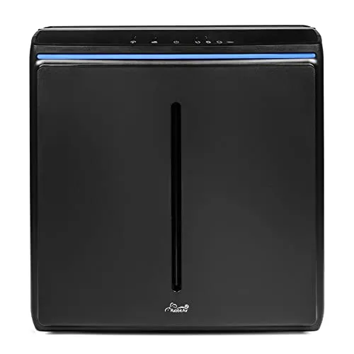 ラビットエアーA3空気清浄機 Rabbit Air SPA-1000NJブラック (毒素カスタマイズフィルター)