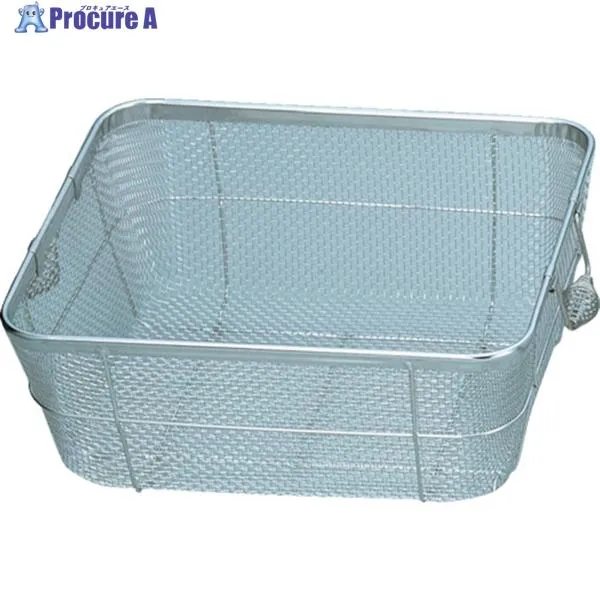 SUGICO ステンレスバスケット 深型中 370×315×150 ▼505-7108 SC-A (SUS304) 1個