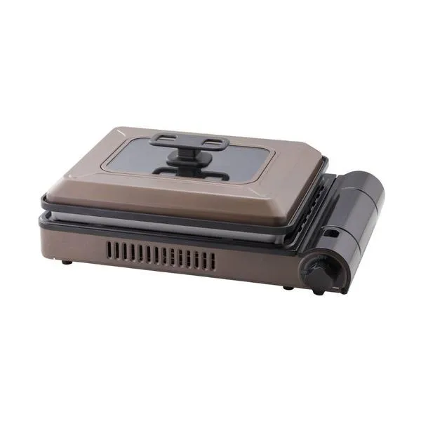 岩谷産業 CB-GHP-B カセットガスホットプレート“焼き上手さんB” ブラウンCBGHPB