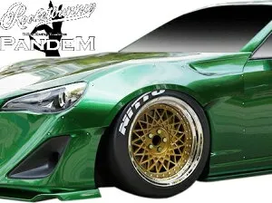 【M's】 トヨタ 86 ZN6 (2012.4-2021.10) PANDEM V1 フロントフェンダー オーバーフェンダー (片側+40mmワイド) パンデム Rocket Bunny ロケットバニー ロケバニ TRA京都 エアロ パーツ 部品 外装 社外 カスタ