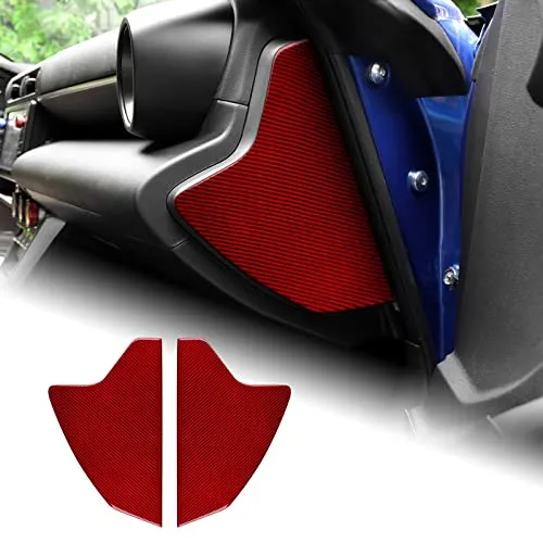 AIRSPEED トヨタ GR86 ZN8 スバル BRZ ZD8 2021 2022 2023 2024 専用 アクセサリー リアルカーボンファイバー製 カードア保護プレート おしゃれ 内装パーツ Subaru BRZ Toyota GR86 保護フィル