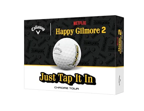 Callaway Golf クロムツアー Happy Gilmore ゴルフボール (Truvis、Tap It in)