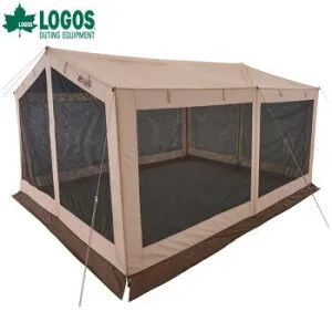 【最大10,000円OFF！27日9:59まで】ロゴス テントアクセサリー デビルブロックルーム 日よけ 虫よけ 虫除け 紫外線 デビルブロックST 防水加工 撥水加工 難燃加工 UV-CUT加工 LOGOS Tradcanvasソーラー