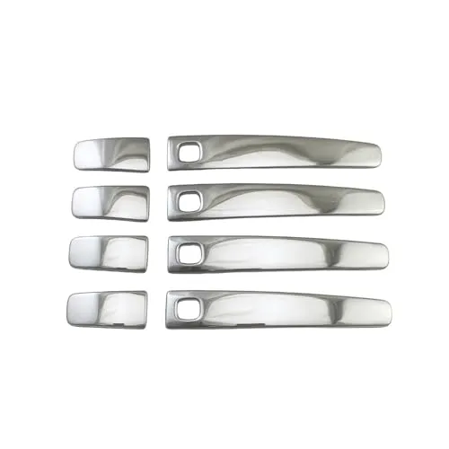 車外装 ドアハンドル ケース Compatible With Volvo For XC70 2008-2016 For V70 2008 2009 2010 2011 2012 2013 2014 2015 カーアクセサリー ドアハンドルカバートリム