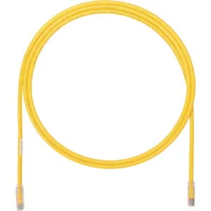 パンドウイット 【10本販売】PANDUIT カテゴリ6A UTPパッチコード 24AWG単線 ケーブル径：Φ6.4mm 1.5m 黄 UTP6AX1．5MYL UTP6AX1.5MYL [1094-6774742]