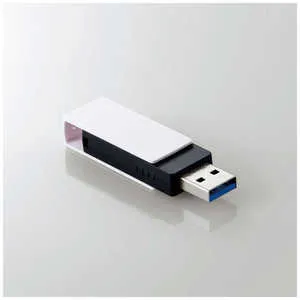 エレコム ELECOM USBメモリ 64GB USB 5Gbps(USB3.2(Gen1)/2.0) USB-A ホワイト MF-RMU3B064GWH