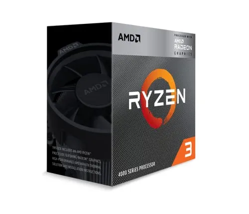 AMD Ryzen 3 4300G with Wraith Stealth Cooler 3.8GHz 4コア / 8スレッド 6MB 65W 100-100000144BOX