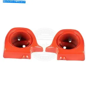 Graphics decal kitFairings advanblack laguna orange 6.5 スピーカーポッドボックスローワーフェアリングハーレーツーリング83-13 Advanblack Laguna Orange 6.5 Speaker Pod Box Lower Fairing Harley Touring 83-13【並行輸入品】