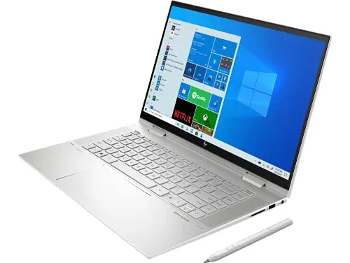 HP Envy 15T x360 ノートパソコン i7-1165G7 第11世代 16GB RAM 1TB SSD 15.6インチ FHD Touch Nvidia MX450 2GB チルトペン B&O スピーカー USB C HDMI Win 11 P