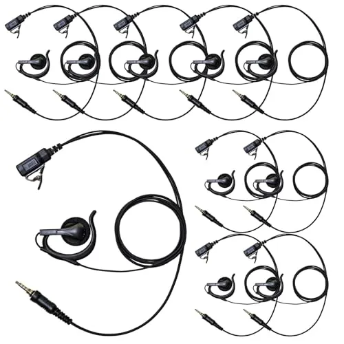 BLUE CENTURY ブルーセンチュリー 国内メーカー 特定小電力 トランシーバー 【ブルーセンチュリー/アイコム/アルインコ/スタンダード/エフ・アール・シー/モトローラ 1ピンねじ込みプラグ (VOX非対応)】対応 3.5mm 防水 イヤホンマイク