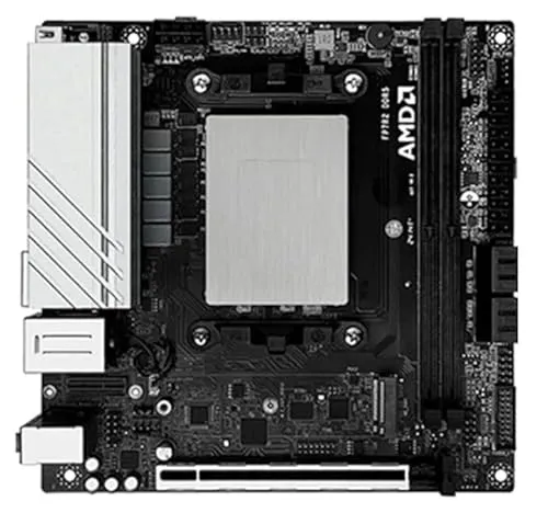 N17 NASマザーボード AMD Ryzen 7 7840HS 2xNVMe 4xSATA3.0 1x PCIEx8 2xDDR5 2x2.5G LAN 17x17 Gaming ITX メインボード HDMI*2 DP Mini ITX ソフトルーティ