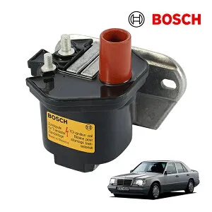 【BOSCH 正規品】 メルセデスベンツ W124 S124 C124 230E 260E 300E 230TE 300TE 300CE W201 3.0L ボッシュ製 イグニッションコイル 0001585003