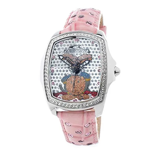 CT7896LS-85 Watch CHRONOTECH Stainless Steel Silver Pink Woman