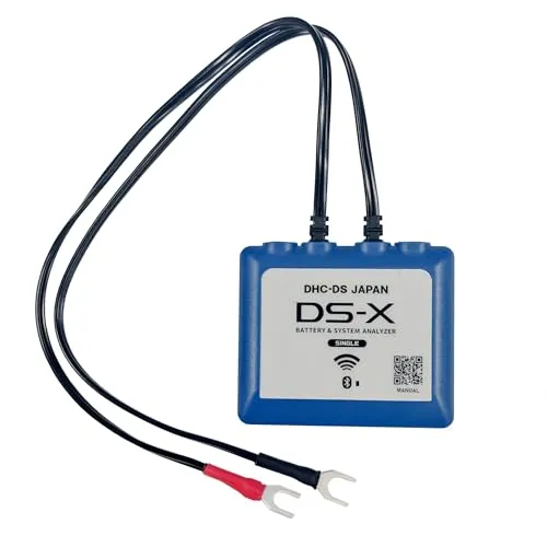 ワイヤレス バッテリーテスター DS-X (シングル 12V) 無線 バッテリー管理アプリ 複数バッテリーの一括診断 通常鉛 ISS HV補機 ディープサイクルバッテリー対応バッテリーテスター システムアナライザー